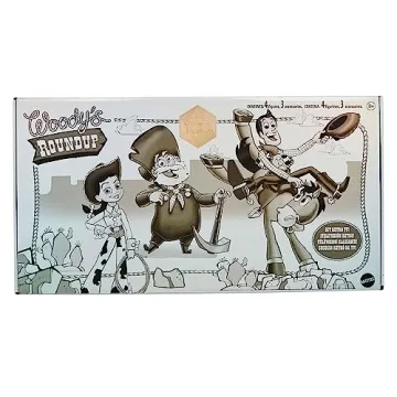 Mattel Disney Pixar Toy Story Black & White Action Figures Set