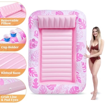 Sloosh Inflatable Tanning Lounger for Ultimate Relaxation