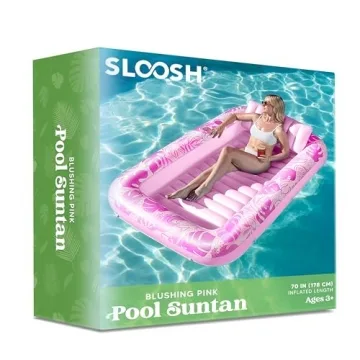 Sloosh Inflatable Tanning Lounger for Ultimate Relaxation