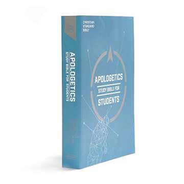 CSB Apologetics Study Bible for Students, Blue Trade Paper, Black Letter, Defend Your Faith, Study N...