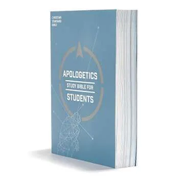 CSB Apologetics Study Bible for Students, Blue Trade Paper, Black Letter, Defend Your Faith, Study Notes and Commentary, Articles, Profiles, Full-Color Maps, Easy-to-Read Bible Serif Type
