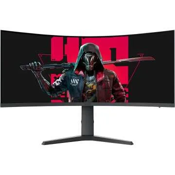 KOORUI 34" Ultrawide Gaming Monitor - 165Hz, Curved, WQHD
