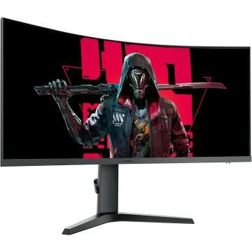 KOORUI 34" Ultrawide Gaming Monitor - 165Hz, Curved, WQHD