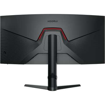 KOORUI 34" Ultrawide Gaming Monitor - 165Hz, Curved, WQHD