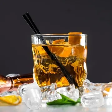 Portable Self-Cleaning Ice Maker for Home & Bar