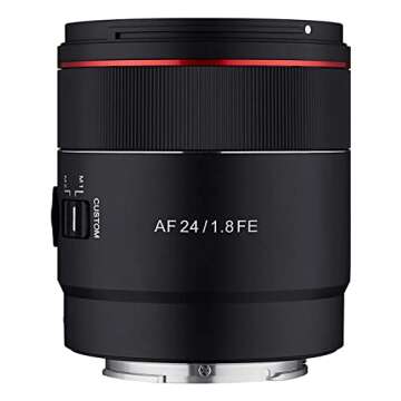 Samyang 24mm F1.8 AF Lens for Sony E-Mount Cameras