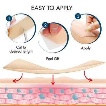 Scarbandit Silicone Scar Sheets for Effective Scar Healing