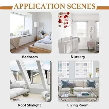 PONY DANCE Blackout Blind Portable - Baby Travel Easy Install Thermal Insulated Adjustable Free Size Light Block Shade for Car Sunshade/Travel, 51Wx78L inches, 1 Panel, Black