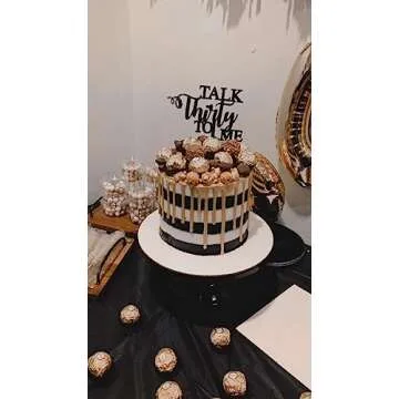 MENGCORE Grand baker cake stand 10 inch wedding cake tools adjustable height fondant cake display accessory for party bakeware (Black)