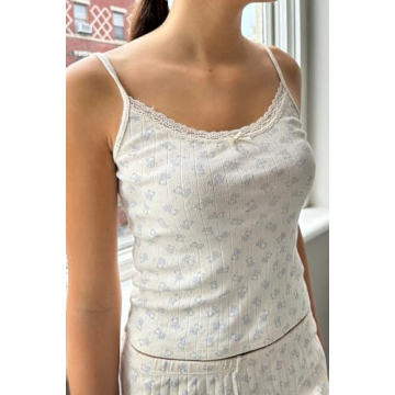 SOLILOQUY Y2K Floral Pajama Set for Women