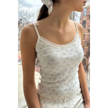 SOLILOQUY Y2K Floral Pajama Set for Women