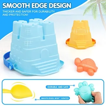TOY Life Beach Sand Toys Set for Toddlers - 9 Pieces