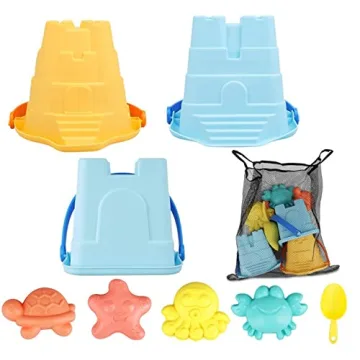TOY Life Beach Sand Toys Set for Toddlers - 9 Pieces