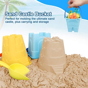 TOY Life Beach Sand Toys Set for Toddlers - 9 Pieces