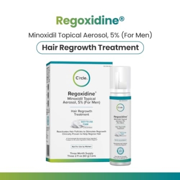 Regoxidine 5% Minoxidil Foam for Hair Regrowth & Thinning Hair