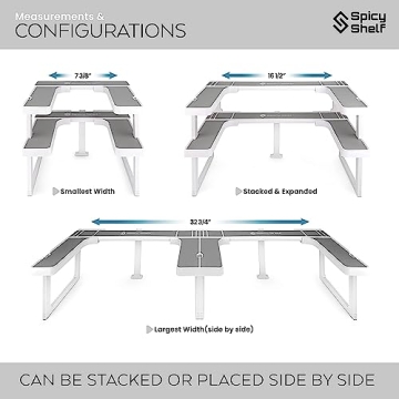 Spicy Shelf Organize Up to 64 Spices with Ease