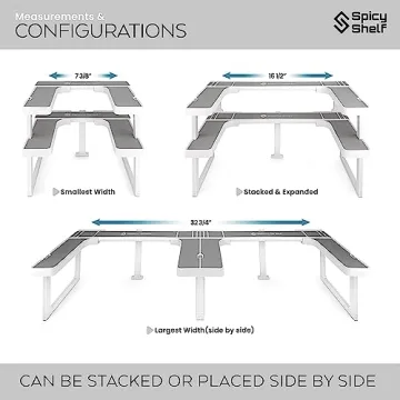 Spicy Shelf Organize Up to 64 Spices with Ease