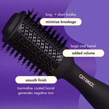 amika Hair Blow Dryer Brush 2.0