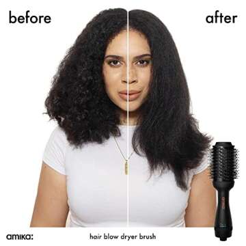 amika Hair Blow Dryer Brush 2.0