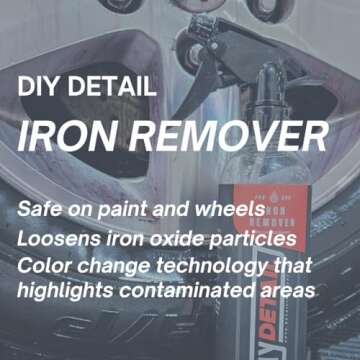 DIY Detail Iron Remover | Effortlessly Remove Iron Contaminants from Your Vehicle's Surface | 16 Fl ...