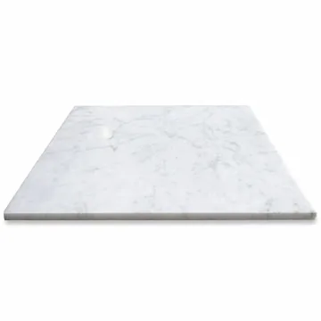 Elegant Premium Carrara White Marble 12x12 Tile for Renovations