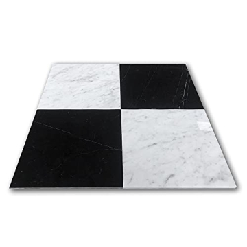 Elegant Premium Carrara White Marble 12x12 Tile for Renovations