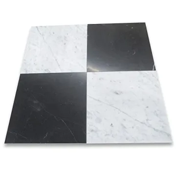 Elegant Premium Carrara White Marble 12x12 Tile for Renovations