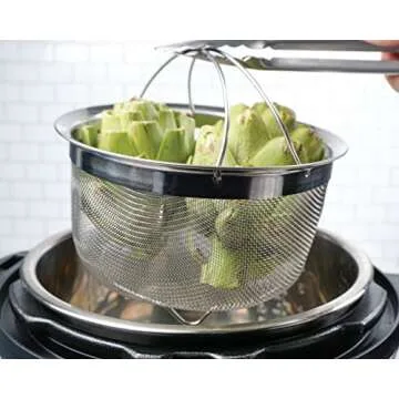 RSVP International Mesh Colander for Pressure Cookers 3 Quarts