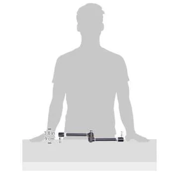 Manfrotto 244 Variable Friction Magic Arm with Camera Platform (#2929)