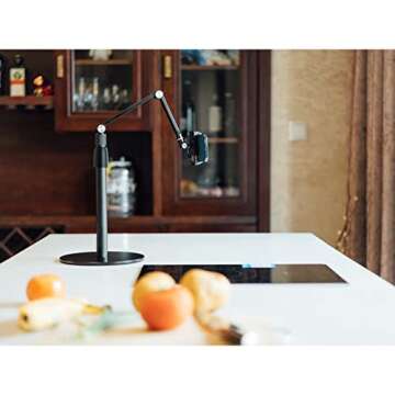 SupeDesk Phone Stand for Overhead Recording and Teaching