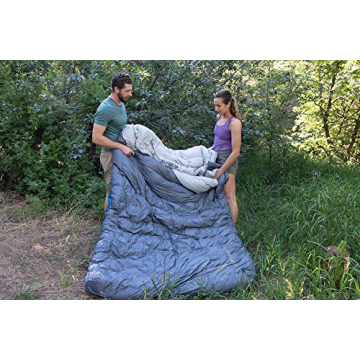 Klymit KSB Double Sleeping Bag for 2, 30°F Cold Weather
