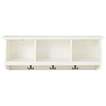 Crosley Brennan Entryway Wall Shelf - Elegant Storage Solution