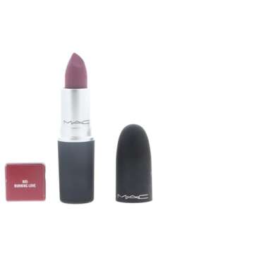 MAC Powder Kiss Lipstick # Burning Love