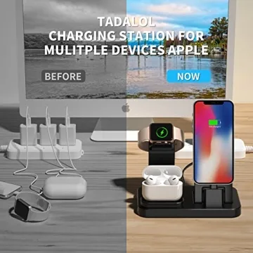 Tadalol 3 in 1 Charging Station for Apple Devices