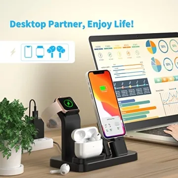 Tadalol 3 in 1 Charging Station for Apple Devices