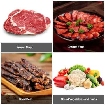 Frozen Meat Slicer - Goldocean Stainless Steel Meat Cutter Beef Mutton Roll Manual Meat Slicer for Hot Pot BBQ Food Vegetable Medicinal Materials Slicer Slicing for Home Cooking