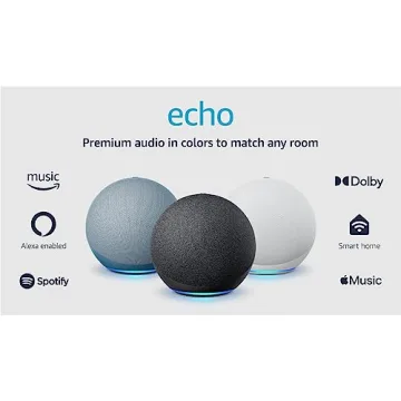 All-new Echo (4th Gen) with Premium Sound and Alexa