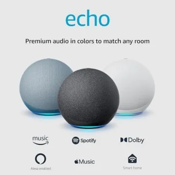 All-new Echo (4th Gen) with Premium Sound and Alexa
