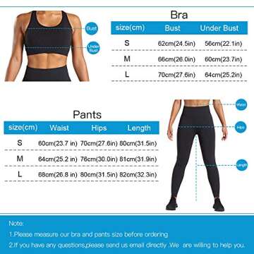 WodoWei Women 2 Piece Workout Outfits Sports Bra Seamless Leggings Yoga Gym Activewear Set (YO611-red Wine-M)