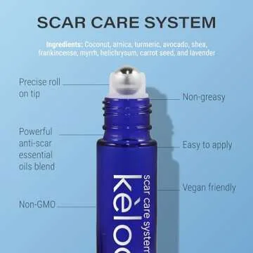 KELODA Deluxe Scar & Keloid Removal Oil & Massager