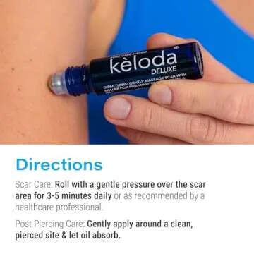 KELODA Deluxe Scar & Keloid Removal Oil & Massager