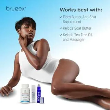 KELODA Deluxe Scar & Keloid Removal Oil & Massager