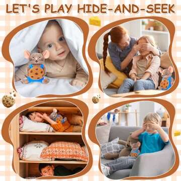 If You Give a Mouse a Cookie - Mouse Stuffed Animal Mini Toy Plush for Toddler Boys & Girls - Ages 3-8