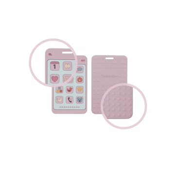 Safe Soft Silicone Phone Shape Teether for Infants