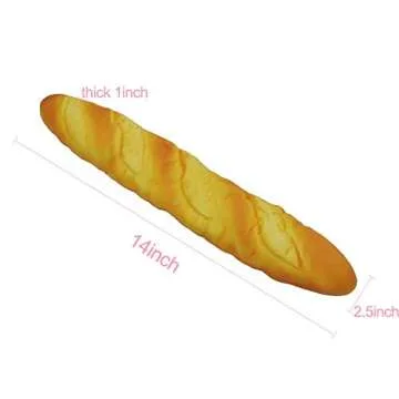 JIANEEXSQ Ergonomic Baguette Wrist Rest Pad for Comfort