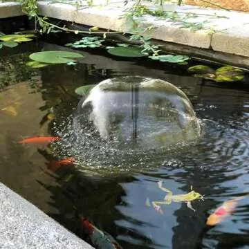 Biling Pond Filter and 660GPH Fountain Pump Kits for Ponds