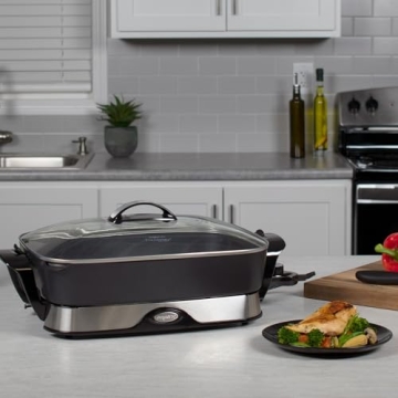 Presto 06857 16-inch Electric Skillet for Efficient Cooking