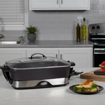 Presto 06857 16-inch Electric Skillet for Efficient Cooking