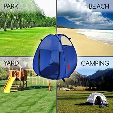 Portable Pop Up Pet House for Dogs and Cats