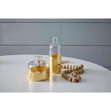 Gold Leaf Kit with Adhesive and Sealer for Crafts